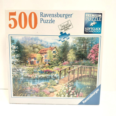 Ravensburger Puzzle 500 Piece Shades of Summer NIB Soft Click Tech