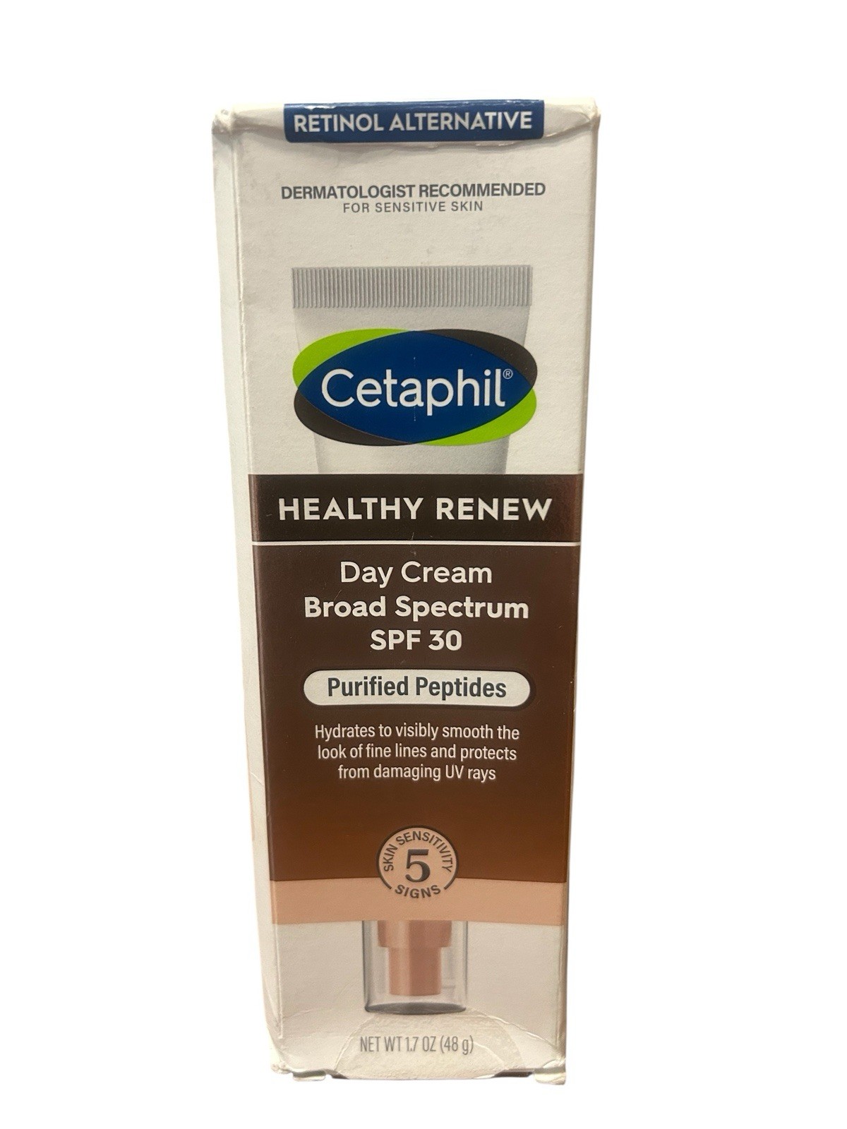 Cetaphil Renewing Day Cream SPF30 1.7oz Anti-Aging Moisturizer Exp 12/25