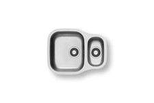 Dione Reversible 1.5 Bowl Undermount Polished Stainless Steel Sink