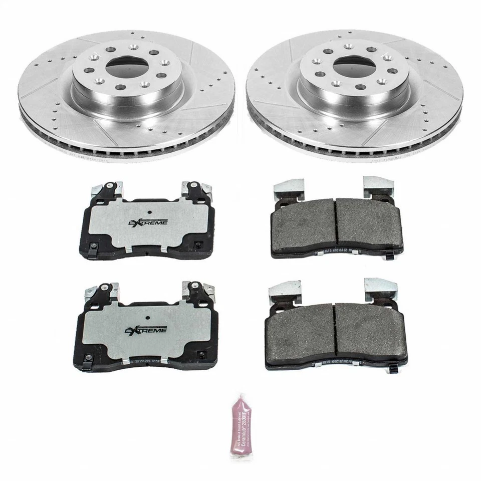 Power Stop Brake Kit For Cadillac CTS 2014-2019 | Front Z26 Street Warrior Foto 2 de 4