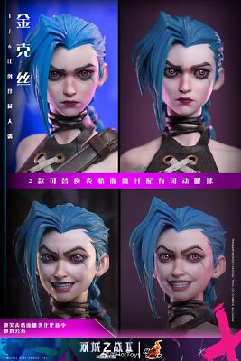 New Hot Toys TMS137 1/6 Arcane League of Legends Jinx Action