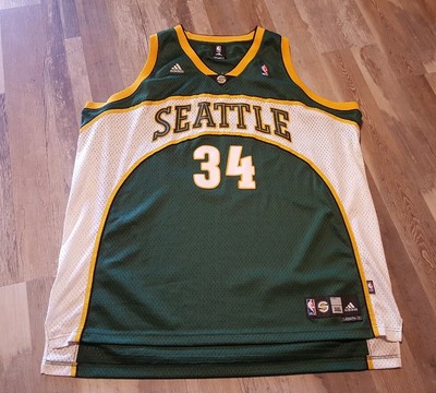 ray allen authentic sonics jersey