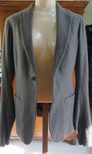Rick Owens..Italy..Cashmere&Silk...Blazer in Dark Dust! - Picture 7 of 9