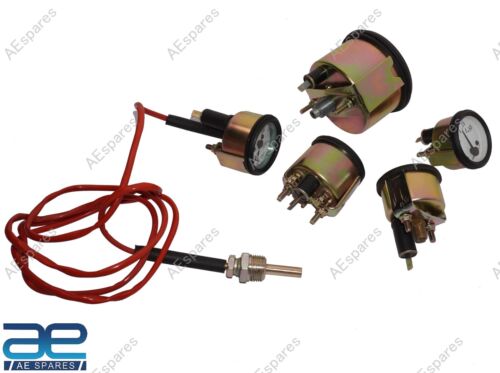For Willys Jeeps MB GPW CJ Gauge Kit Speedometer MPH KPH Temp Oil Fuel Amp AEs - Bild 8 von 8