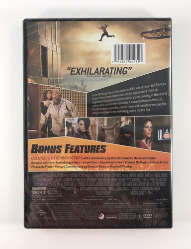 Skyscraper (DVD, 2018) Dwayne Johnson NEW - Picture 2 of 3