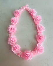 Pink Baby Shower/Gender Reveal Party Flower Lei For Mom To Be
