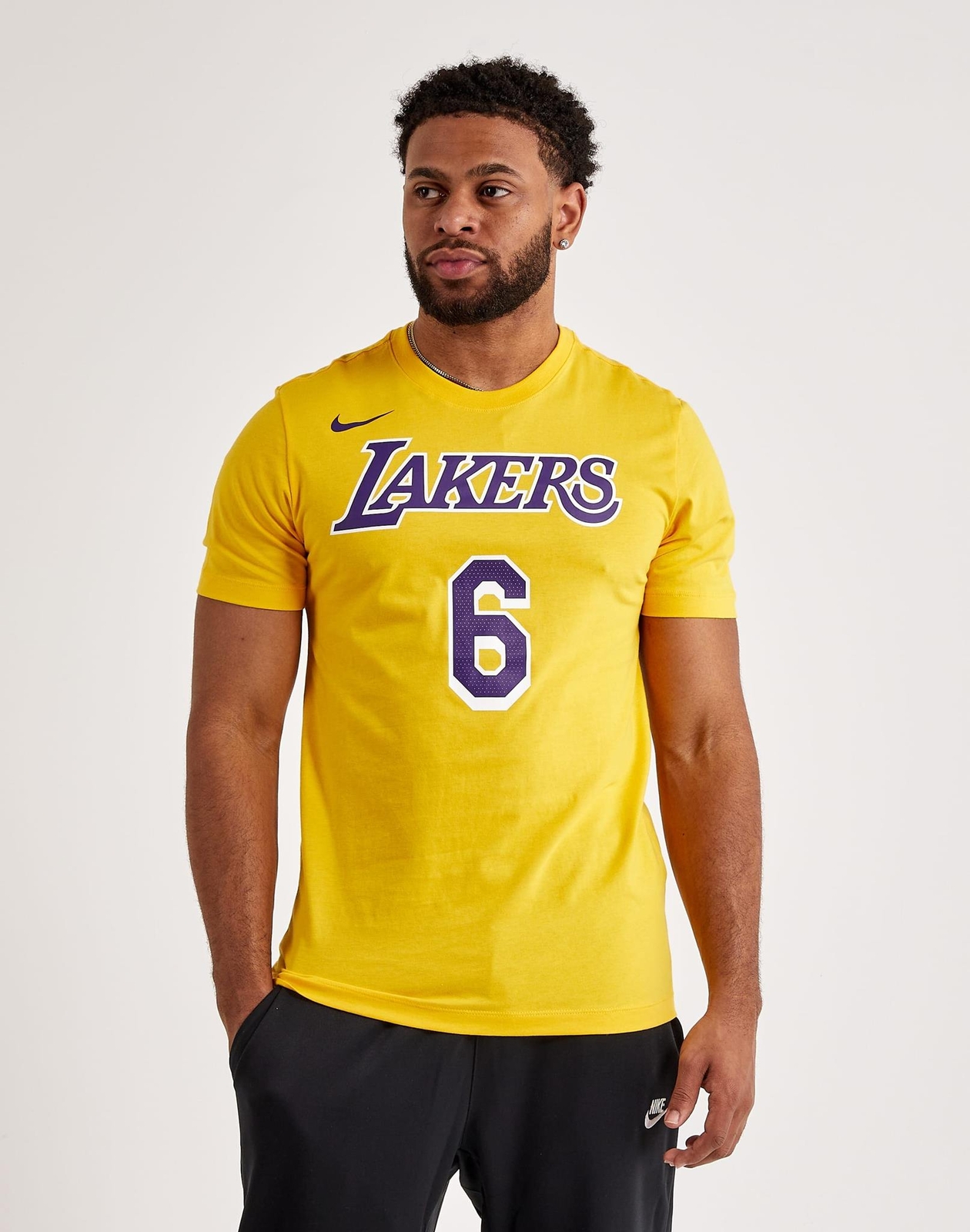 [DR6380-728] Мужская футболка Nike LEBRON JAMES LA LAKERS