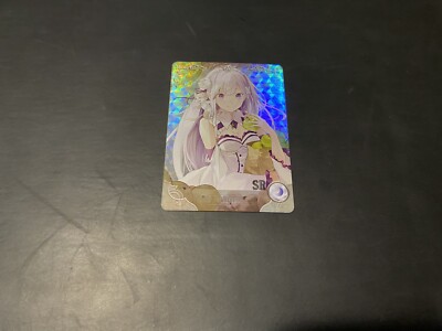 Emilia Goddess Story Waifu Card!!! Re:Zero NS-07-40