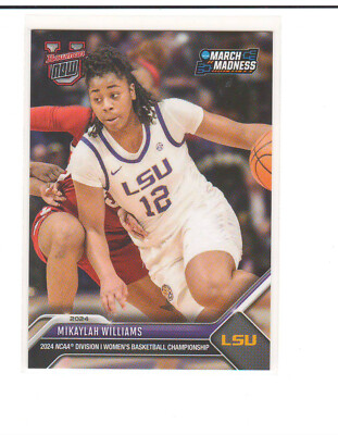2023-24 Bowman U Now NCAA March Madness #15 Mikaylah Williams
