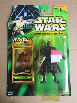 Star Wars Power of the Jedi Darth Maul Final Duel Action Figure NEW Collection 1