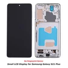 Silver Small LCD Display Touch Screen Assembly Part For Samsung Galaxy S21 Plus
