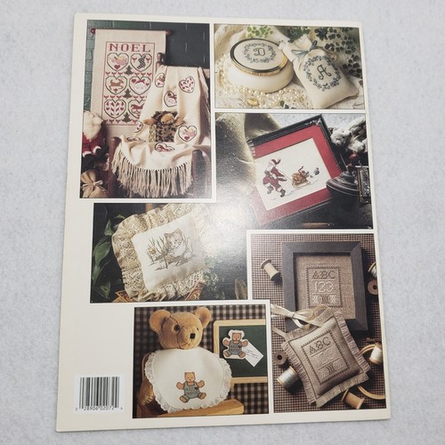 5 Vintage Cross Stitch Pattern Booklets Lot Bookmarks Jar Lids Contest Charts - Picture 6 of 12