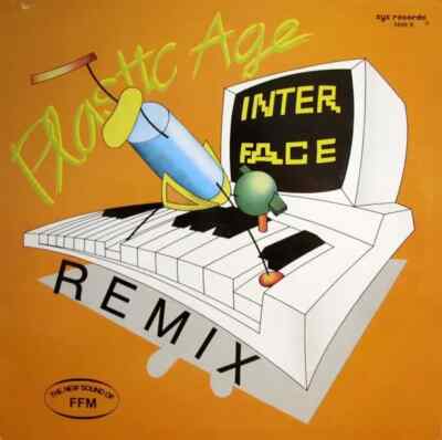 Interface Plastic Age (Remix) Vinyl Single 12inch NEAR MINT Zyx