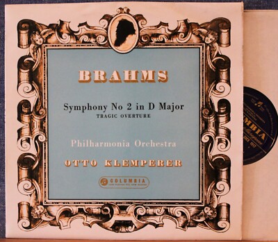Klemperer. Brahms (Symphony 2; Tragic Overture). Col 33CX 1517. NM