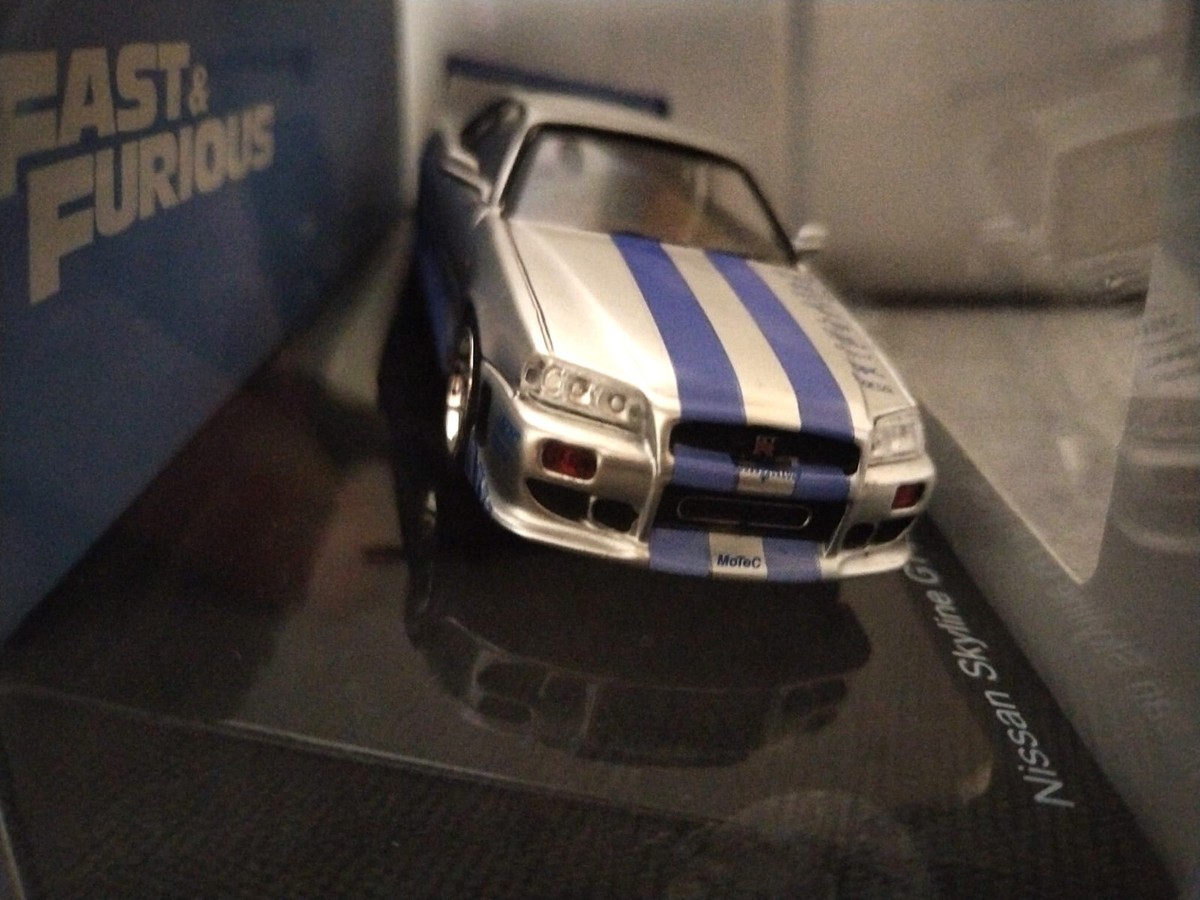 Diapet 1/43 Nissan Skyline Gt-R Bnr34 Segatoys