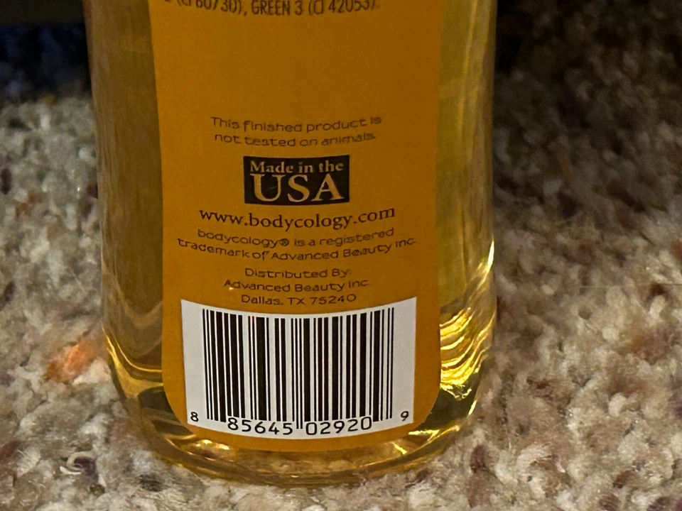 VERY Rare Bodycology Bronzed Amber Obsession Fragrance Mist 8 Oz HTF *READ* - Image 3 of 4