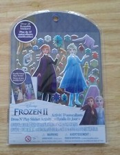 Disney Frozen II Dress N' Play Sticker Activity- NEW