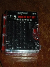 TOOL SHOP  61 PC. INSERT BIT SET WITH CARRY BOX (LR-22) ***FREE SHIPPING***
