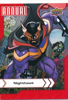 #68 NIGHTHAWK 2022-23 2023 Upper Deck Marvel Annual AVENGERS