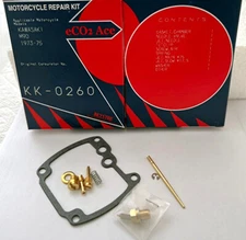 KAWASAKI MC1 M90 KESYTER CARB CARBURETOR REBUILD REPAIR KIT 1973 - 1975
