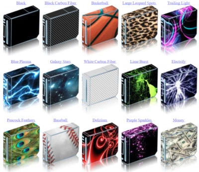 VINYLSKINS Any 1 Vinyl Decal/Skin for Nintendo Wii Console + 2 Controllers - Free US Ship!