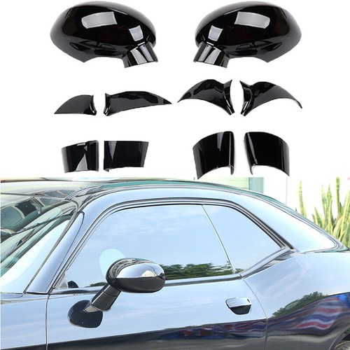Chrome Side Rearview Wing Mirror Cover Trim For Ford C-MAX 2010 - View #12