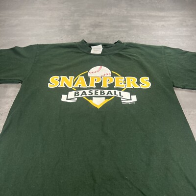 Beloit Sky Carp Snappers Shirt Adult Medium Green MILB Miami Marlins Farm Team