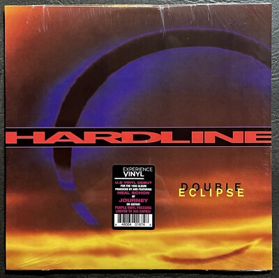 Hardline Double Eclipse Limited to 300 SEALED Vinyl LP Colored PURPLE Hair Metal