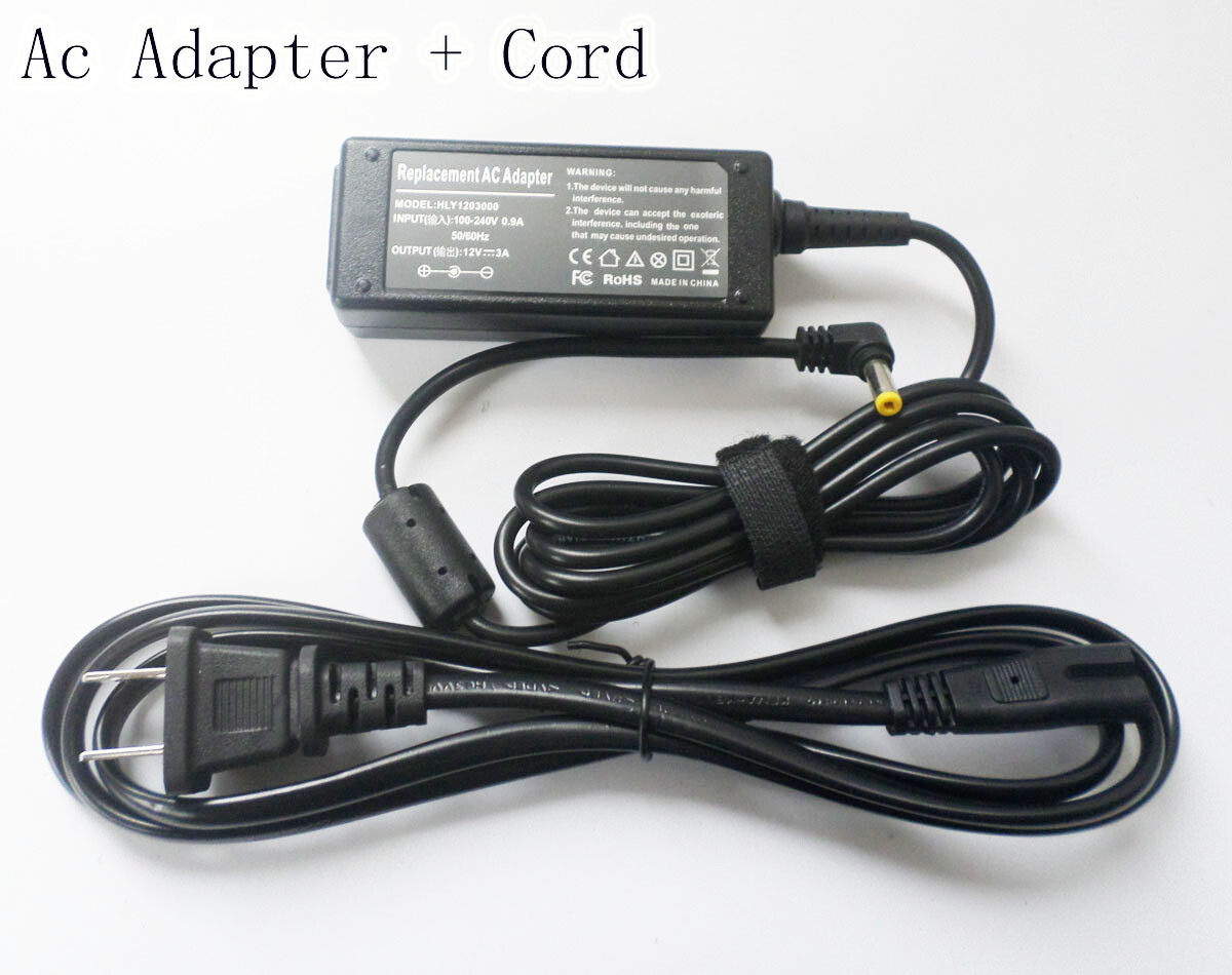 Chargeur Secteur Vhbw Pour Asus Eee PC T101, S101, R2H, Etc. - 12V 3A - Neuf