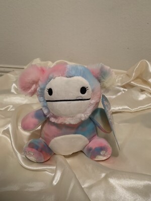 7  Zaylee the Tie Dye Bigfoot Squeeze Mallow NWT Squishmallow Target Exclusive