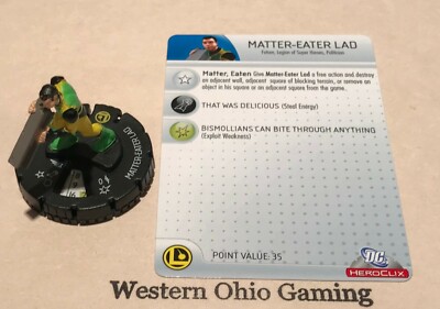 Heroclix Matter-Eater Lad #025 USED DC Superman Flashpoint Single Figure