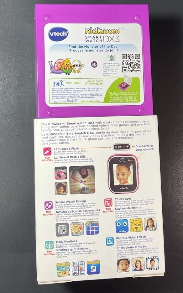 Reloj inteligente Vtech KidiZoom DX3 [rosa] NUEVO Foto 2 de 4