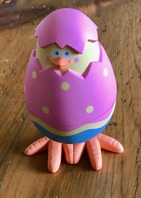 Baby Chick Candy Dispenser Easter Egg Hallmark Holiday Decoration