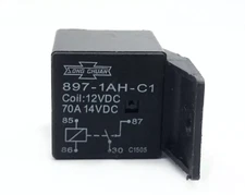  1pcs  New  Song Chuan 897-1AH-C1 12VDC 70A Power Relay 4 Pins