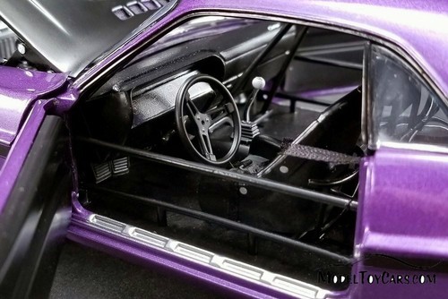 1970 DODGE CHALLENGER TRANS AM STREET VERSIONE ACME 1806010 1/18 AUTO PRESSOFUSA - Foto 4 di 6