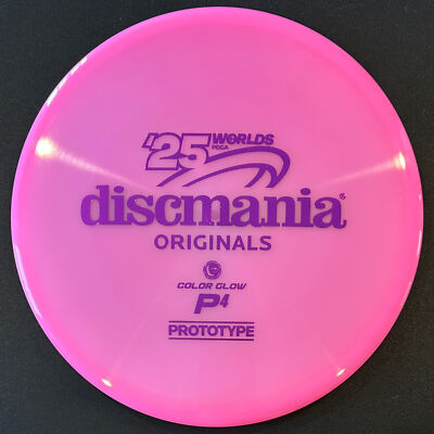 New Discmania Prototype Color Glow C-Line P4 x Worlds (Tactic) *Choose Disc*
