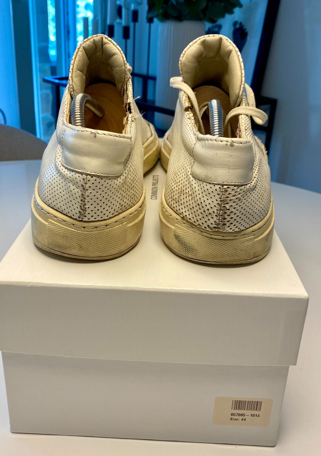 Common Projects Achilles Perforated Sneakers Size… - image 3