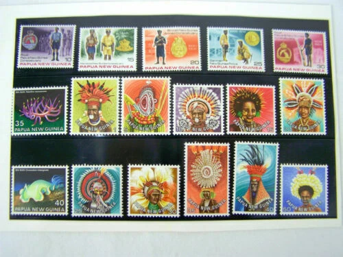 Papua New Guinean Cultures, Ethnicities Papua New Guinean Stamps (1975-Now)