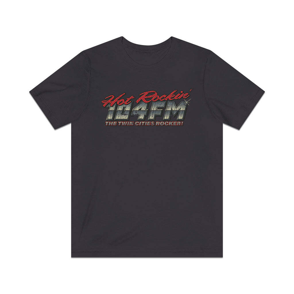 Hot Rockin' 104 FM 1986 Vintage Men's T-Shirt