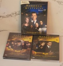 Murdoch Mysteries: The Complete Seasons 15-16-17 DVD NEW