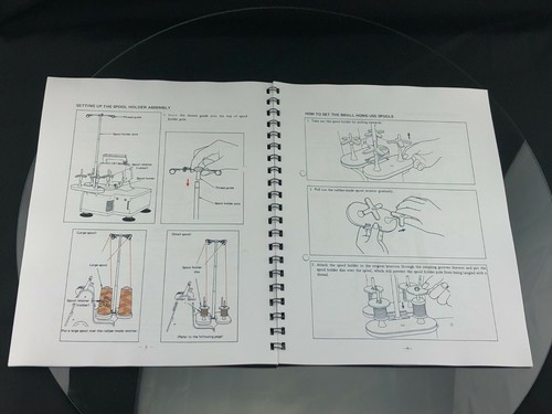 Juki MO-104 Sewing Machine Instructions User Guide Manual Reprint - Picture 3 of 3