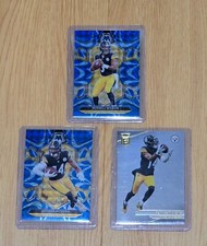 Russell Wilson - George Pickens Steelers 2024 Mosaic Reactive Blue Prizm