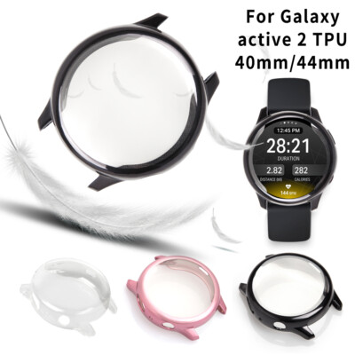 For Samsung Galaxy Watch Active 2 40 44mm Hard Case Full Cover Screen Protector