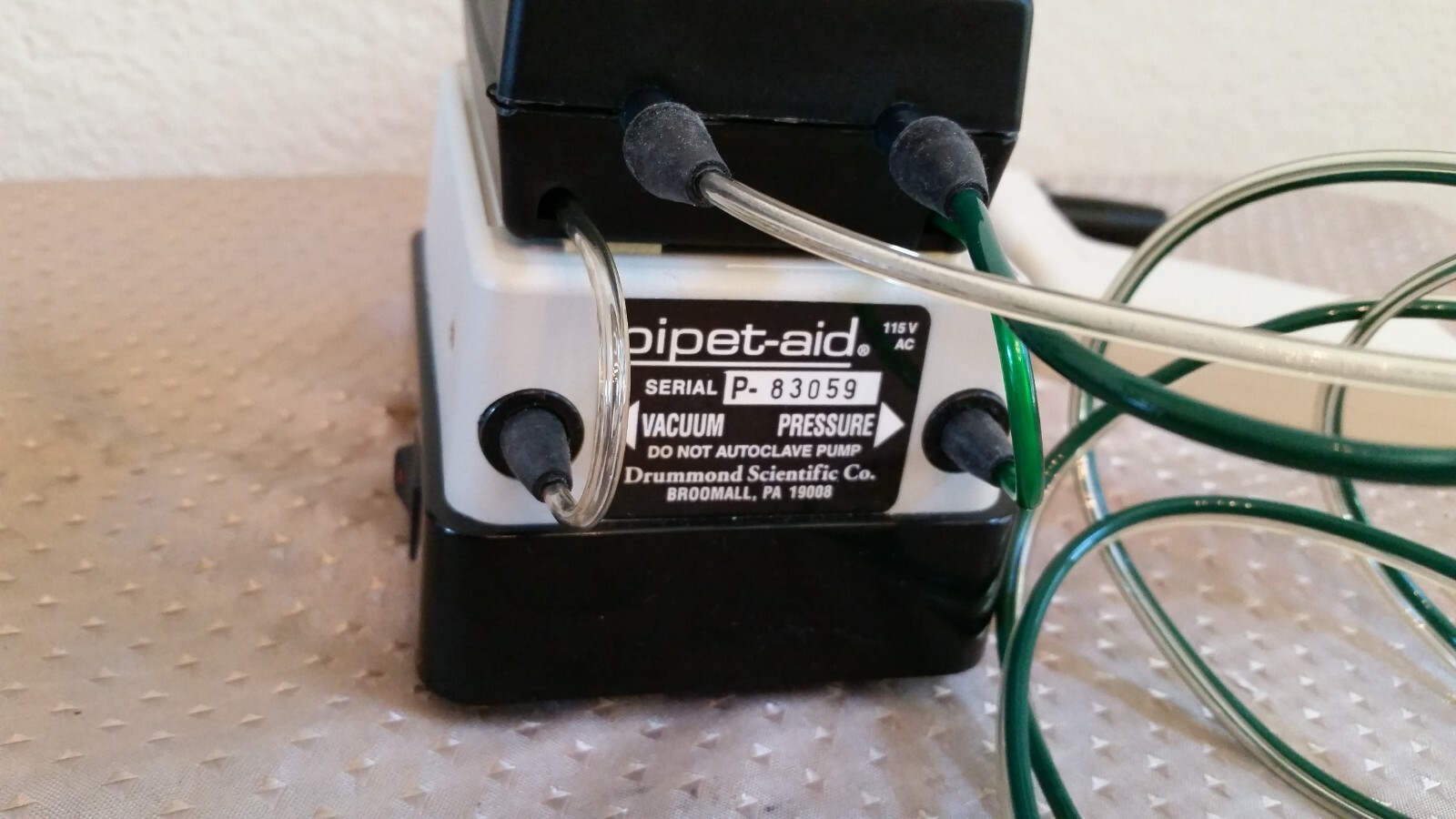 Drummond PipetAid Hood Mate Pipette Controller with Pump Filtration