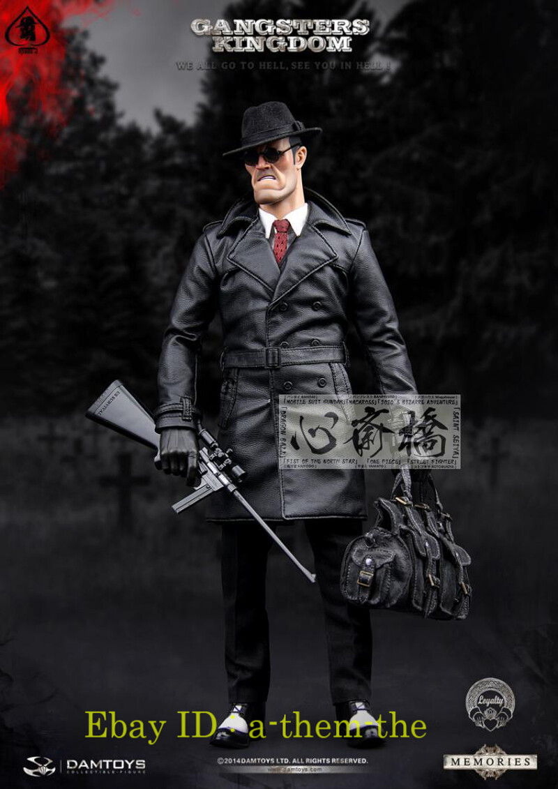 Dam Toys Gangsters Kingdom Spades J Jason Statham 1/6 Action