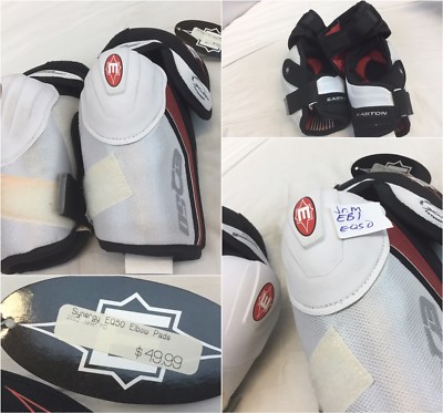 Easton Synergy EQ50 Elbow Pads M Jr NWT $50 IHH YGI EB1