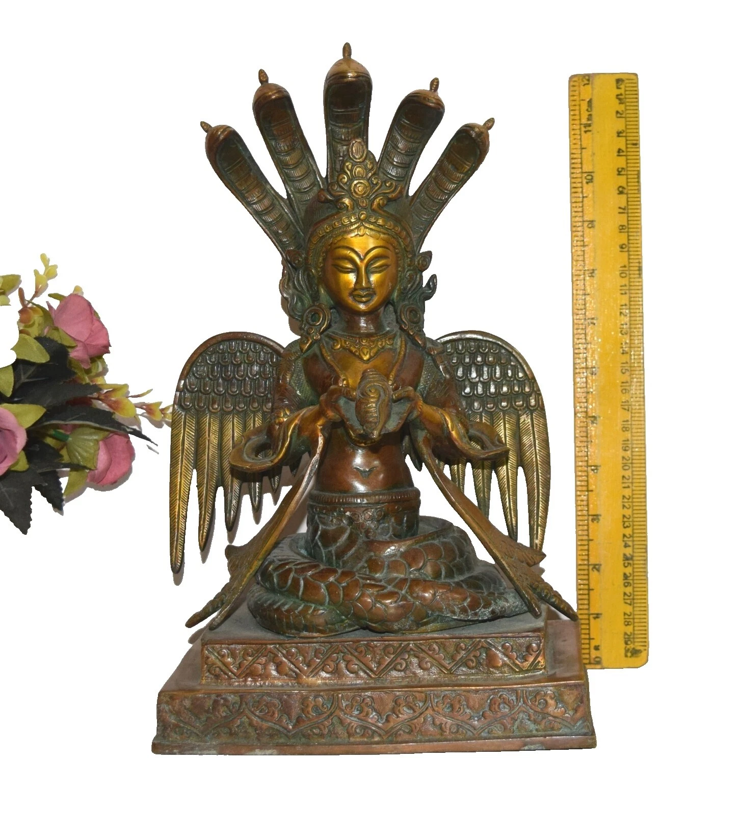 Brown Sculpture Vintage Original Asian Antiques