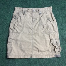 women  s Sz 1, 27x18  GAP vintage 2000s y2k khaki cargo mini skirt