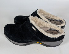 Dansko Parson Waterproof Clogs Loafers Shoes Womens Size 38 / 7.5-8 Black Suede