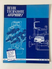 Revue Technique Automobile n°241 Mai 1966